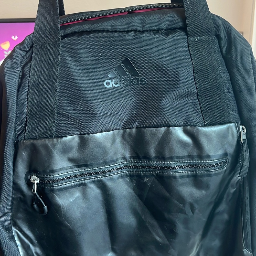 Adidas Retro Hybrid Tote Black on Black